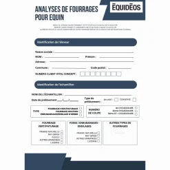 Sale Equideos Analyse de fourrage infra-rouge