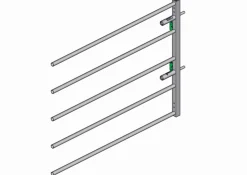 Discount Equideos Avant de barrière d'herbage autolock - 1.52m