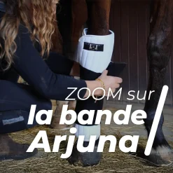 Sale Equideos Bande de polo et néoprène 2.80m - Arjuna - 2 pièces