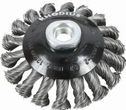 Hot Equideos Brosse meuleuse d'angle - fils tressés - Ø100mm