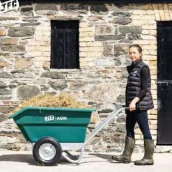 New Equideos Brouette à fumier à bascule - JFC - 250L