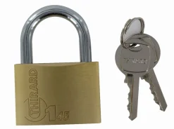 Discount Equideos Cadenas Thirard laiton 45mm 2 clés