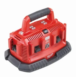 Discount Equideos Chargeur 14 et 18V 6 batteries M1418C6- Milwaukee