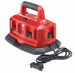 Discount Equideos Chargeur 14 et 18V 6 batteries M1418C6- Milwaukee