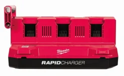 New Equideos Chargeur rapide 6 baies - M18 MPC6 - Milwaukee
