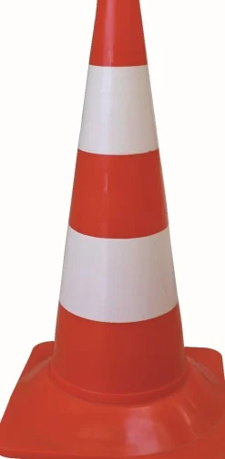 Equideos Cône plastique de signalisation