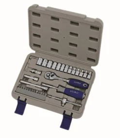 New Equideos Coffret douilles 1/4'' - Irimo - 35 pièces