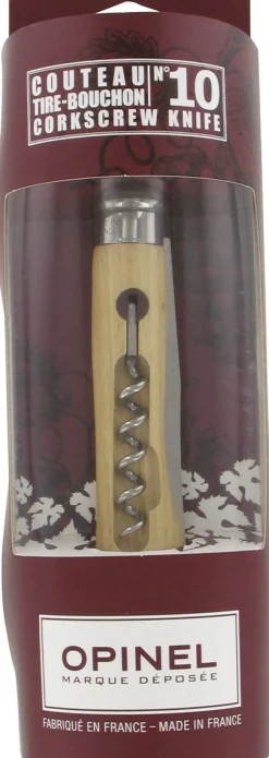 Discount Equideos Couteau Opinel n°10 avec tire bouchon