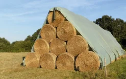 Online Equideos Couverture de paille en toile PP
