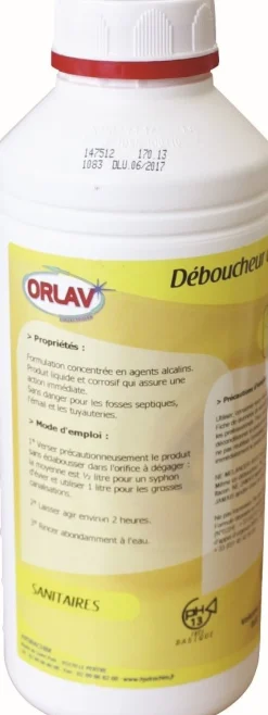 Hot Equideos Déboucheur canalisation caustique - 1L