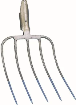 Clearance Equideos Fourche à fumier 5 dents sans manche