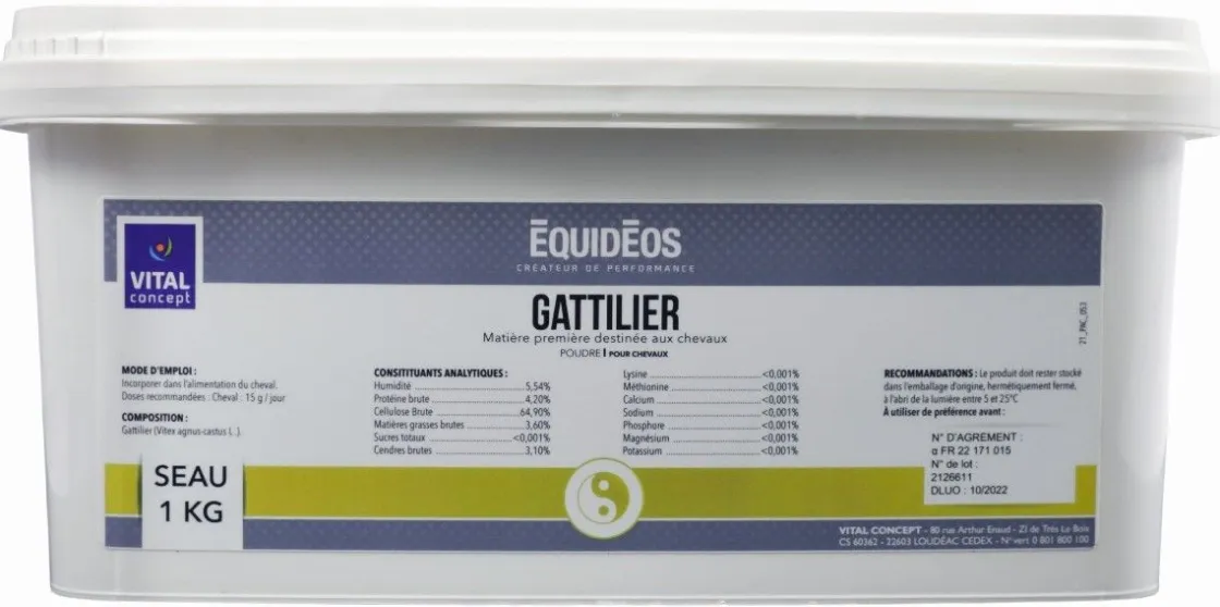 Best Equideos Gattilier - Poudre - 1kg