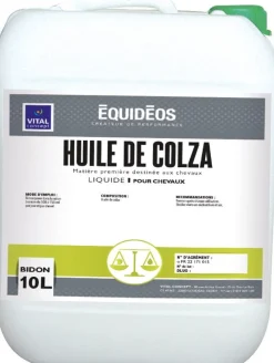 Sale Equideos Huile de colza - 10L