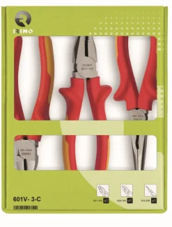 Hot Equideos Jeu de 3 pinces isolées - 1000V - Irimo