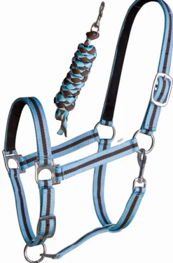 Best Equideos Licol et longe nylon doublé cuir