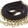 Clearance Equideos Longe de présentation en cuir avec simple chaîne à mousquetons