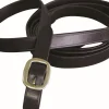New Equideos Longe de présentation en cuir avec boucle