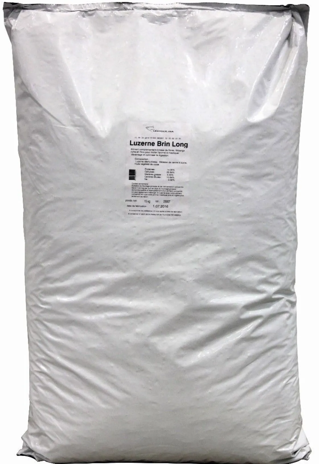 Clearance Equideos Luzerne brins longs - 15kg
