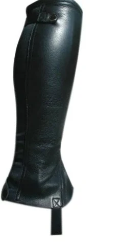 Equideos Mini chaps en cuir souple - Paire