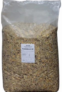 Clearance Equideos Mélange de 4 flocons - 25kg