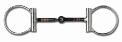 Online Equideos Mors à anneaux D Snaffle Bit