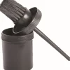 Hot Equideos Pinceau à goudron et son pot - noir