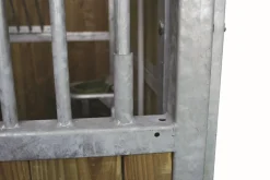 Clearance Equideos Porte de box coulissante avec grille barreaudée