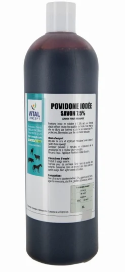 Discount Equideos Povidone iodine moussante 7.5% - 1L