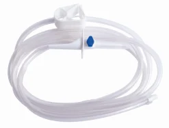 New Equideos Set de perfusion avec pointe ventilée - 5 pièces