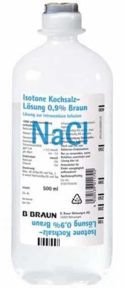 Discount Equideos Solution saline NaCI - 500ml