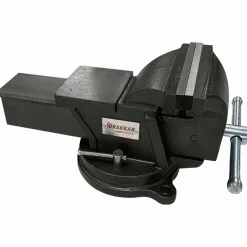 Online Equideos Étau en acier 200 mm avec enclume, serre-tubes et base pivotante 360° - Drakkar Tools