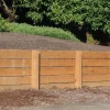 Clearance Equideos Traverse paysagère en pin CL4 marron - 100 x 200mm