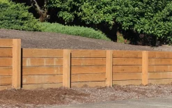 Clearance Equideos Traverse paysagère en pin CL4 marron - 100 x 200mm
